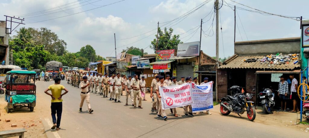 Rally for awareness against drug abuse
