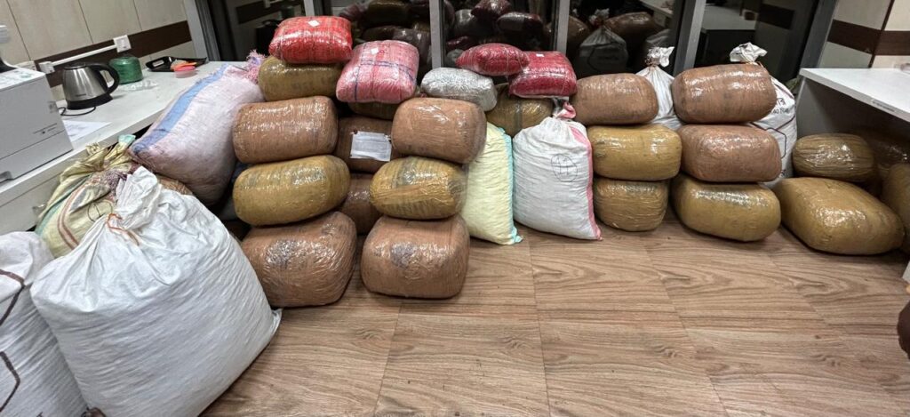 677.24 of kg Ganja recovered